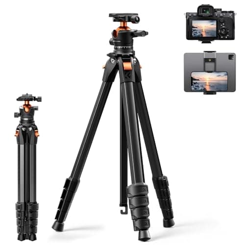 K&F Concept 63-inch Aluminum Travel Tripod